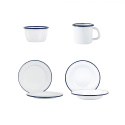 Geschirr-Set - 16 Teile - Kockums White