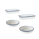 Auflaufformen-Set - Mix - Kockums White