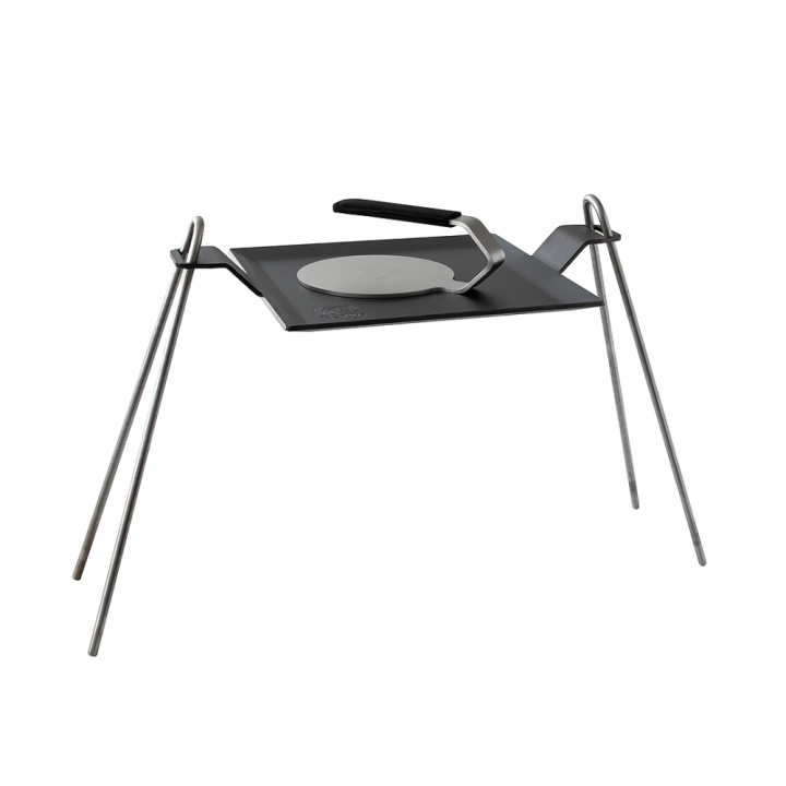Set mit Grillplatte 40x27, Feuerstand und Burger-Eisen mit Neopren in der Gruppe bei Kockums Jernverk AB (SET0033)