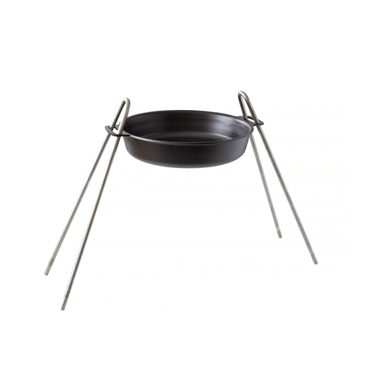 Set mit Servierpfanne 24 cm und Feuerstand in der Gruppe bei Kockums Jernverk AB (SET0034)