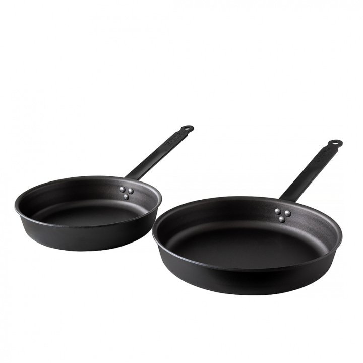 Set mit Bratpfannen 24 cm und 28 cm in der Gruppe bei Kockums Jernverk AB (SET0037)