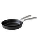 Set mit Bratpfannen mit ergonomischem Griff, 24 cm und 28 cm