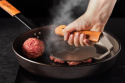 Burger Eisen mit Handschutz aus Leder