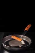 Burger Eisen mit Handschutz aus Leder