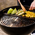 Grillplatte, halbrund, 55 cm