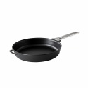 Kohlenstoffstahl Pfanne ø28 cm mit abnehmbarem Griff